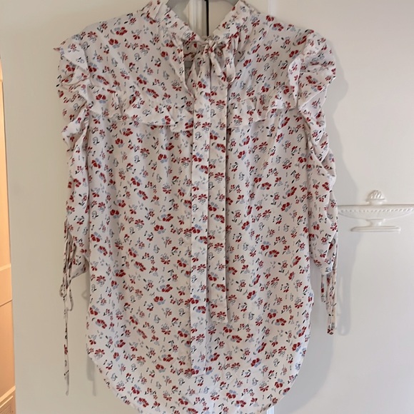 Veronica Bears Silk Top 0 - Picture 3 of 4